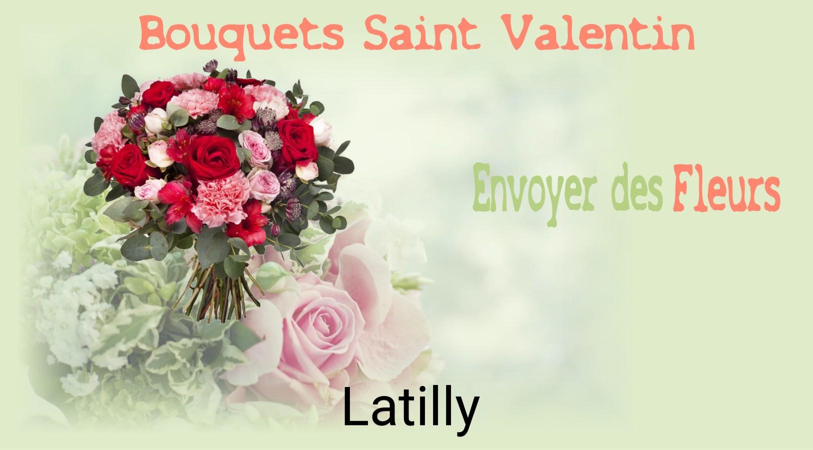 Roses de Saint-Valentin livrées à Latilly
